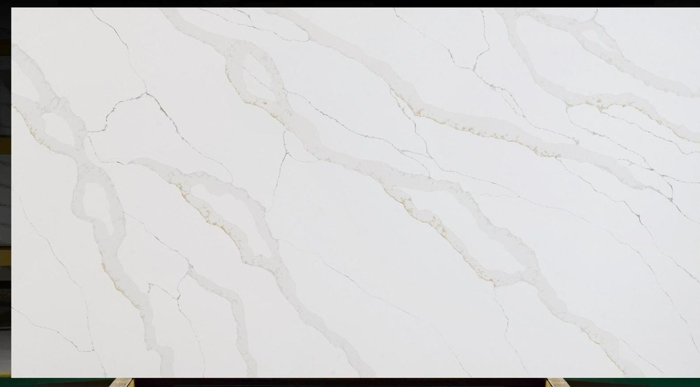 Calacatta Storm Gold Super Jumbo slab sample